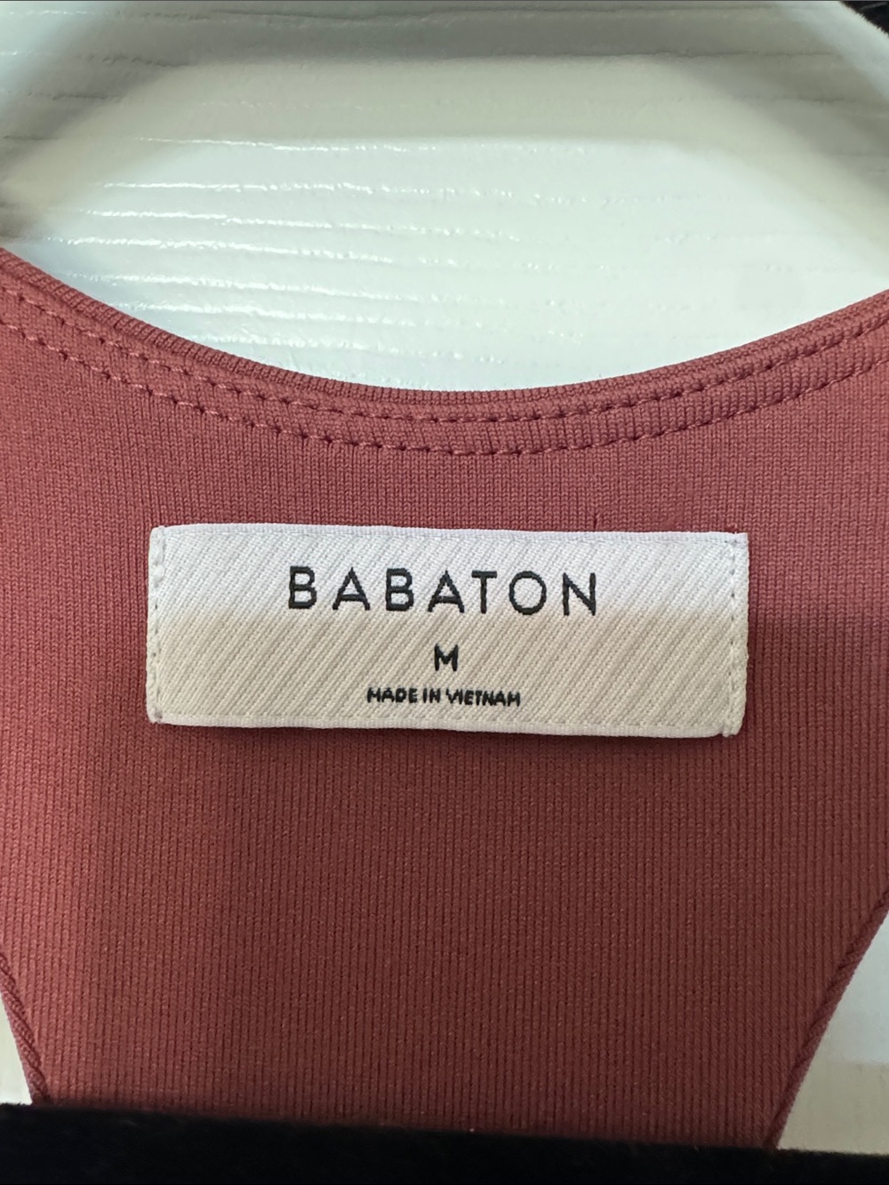 Babaton Rust Racerback Tank Dress - Picture 2 of 4